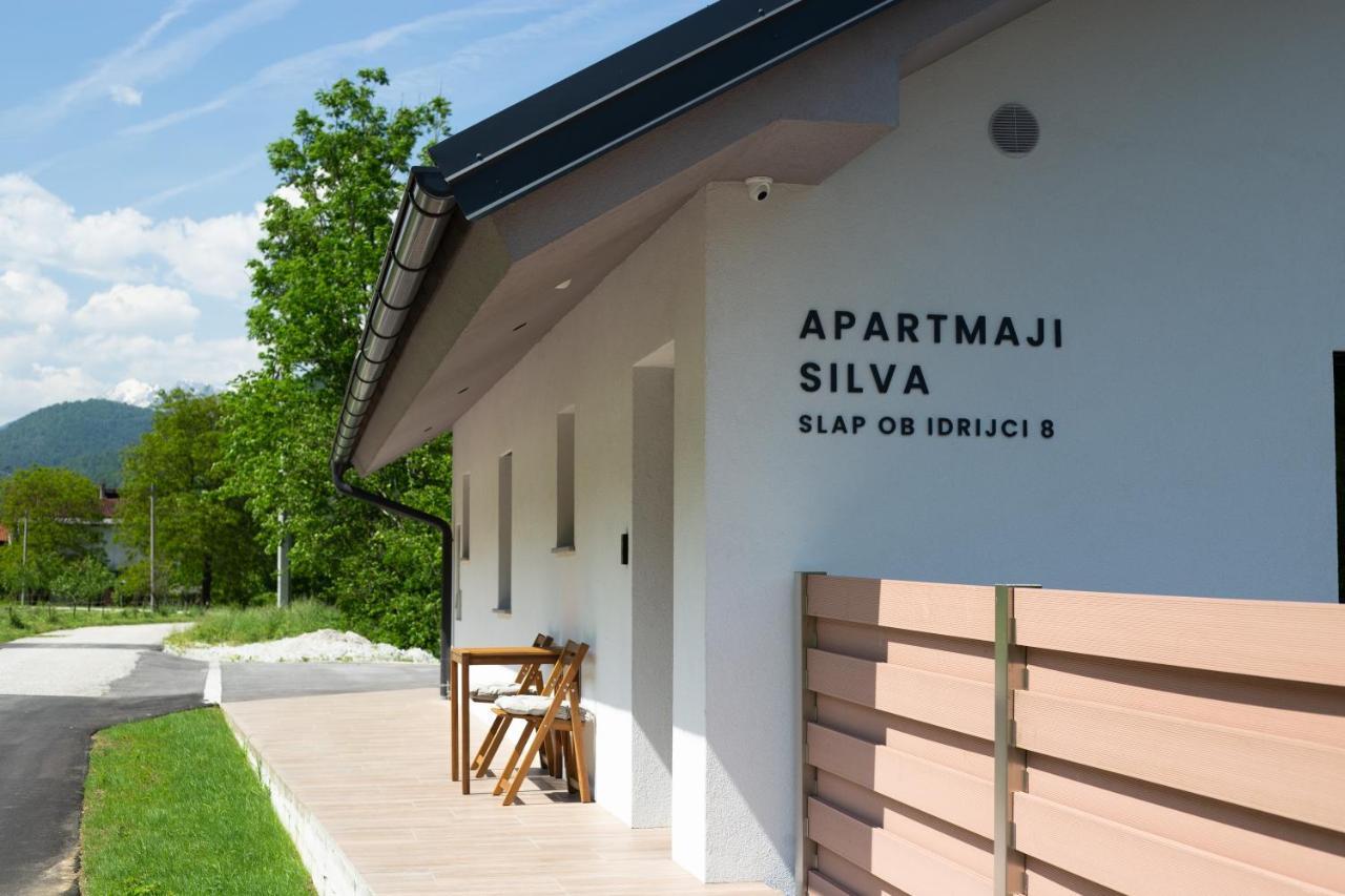 Apartmaji Silva Slap ob Idrijci Екстер'єр фото