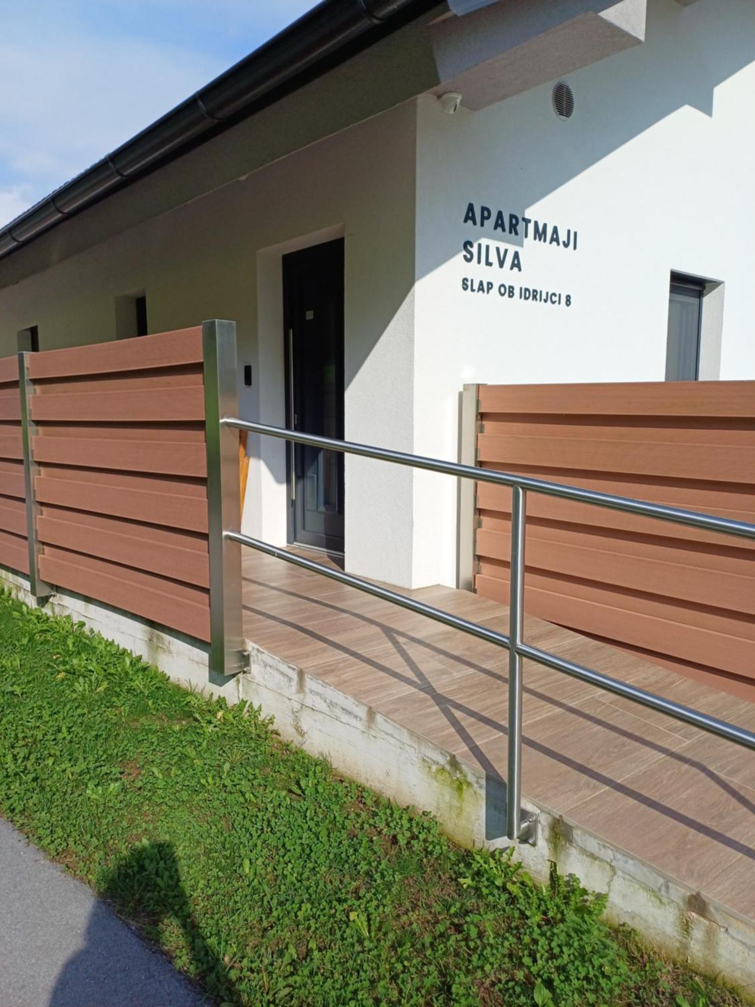Apartmaji Silva Slap ob Idrijci Екстер'єр фото